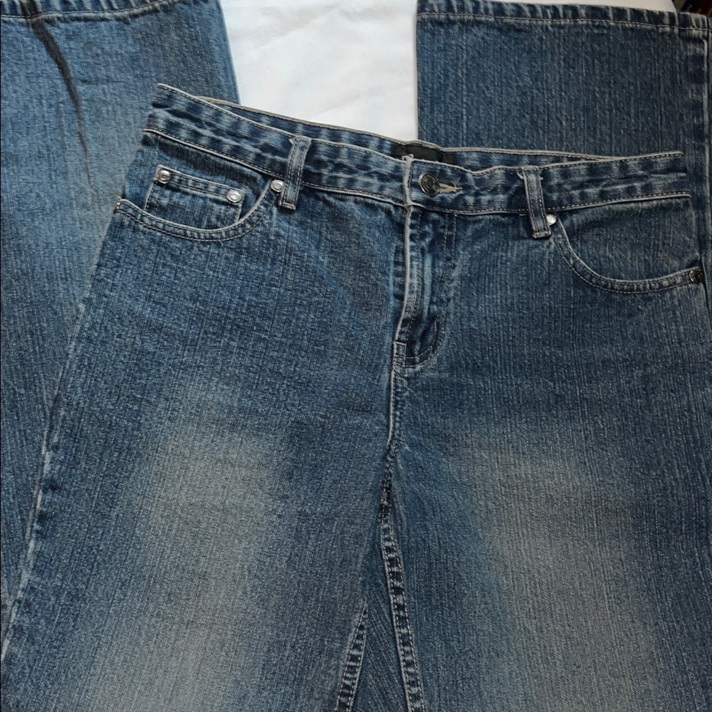 No Boundaries Women's Boot Cut Blue Jeans